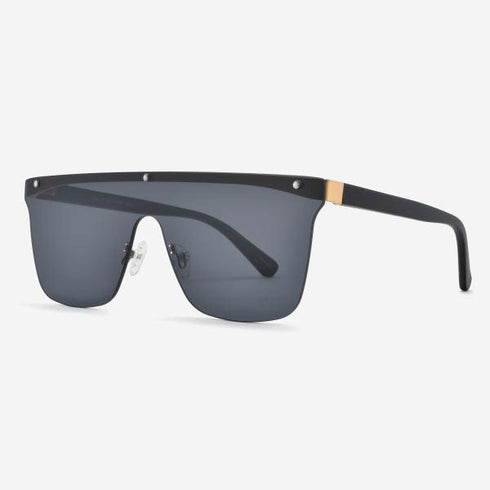 Square large Metal Men's Sunglasses Aviles